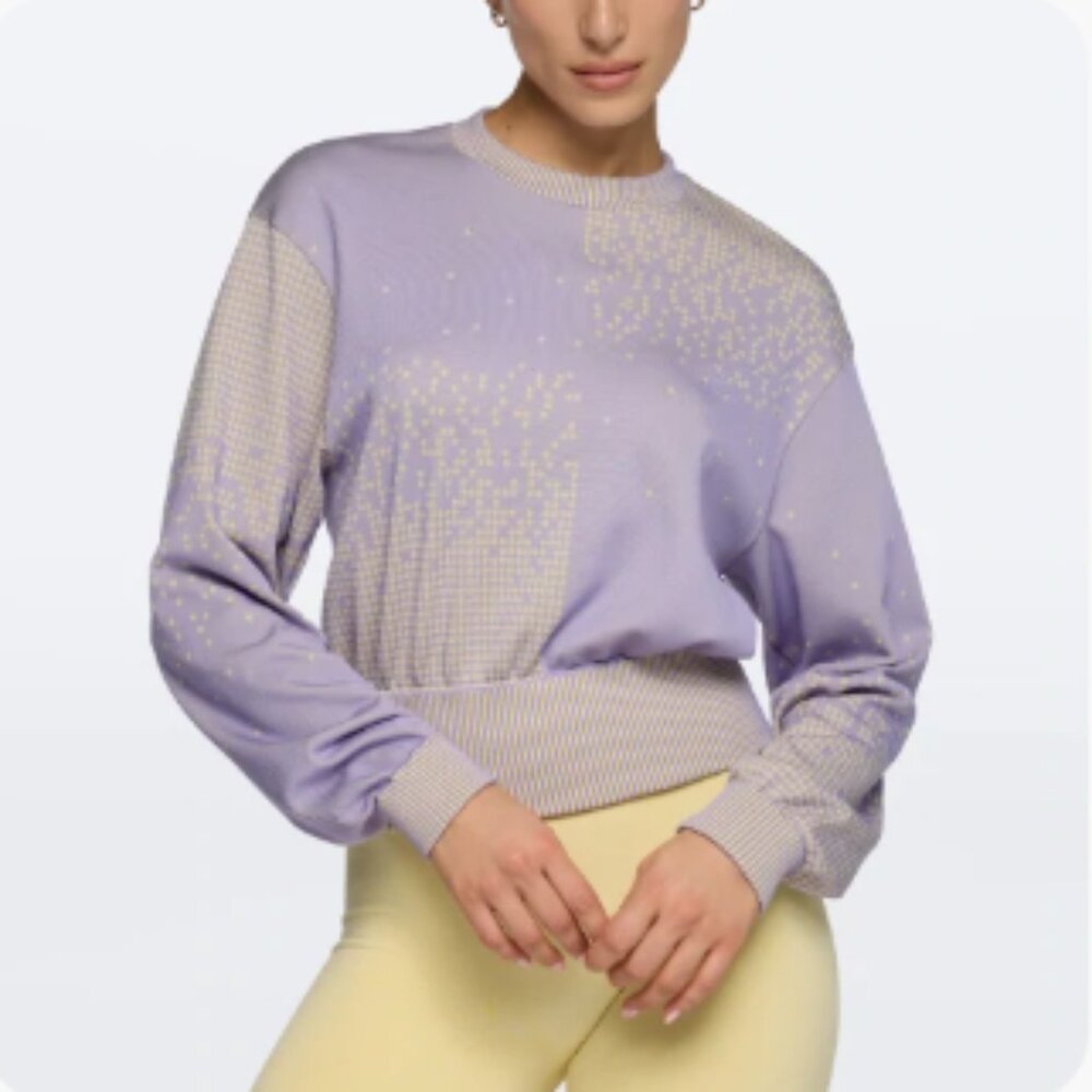 Floating Points Sweatshirt - Purple / Yellow